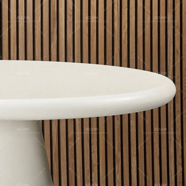 Round MDF Dining Table-1